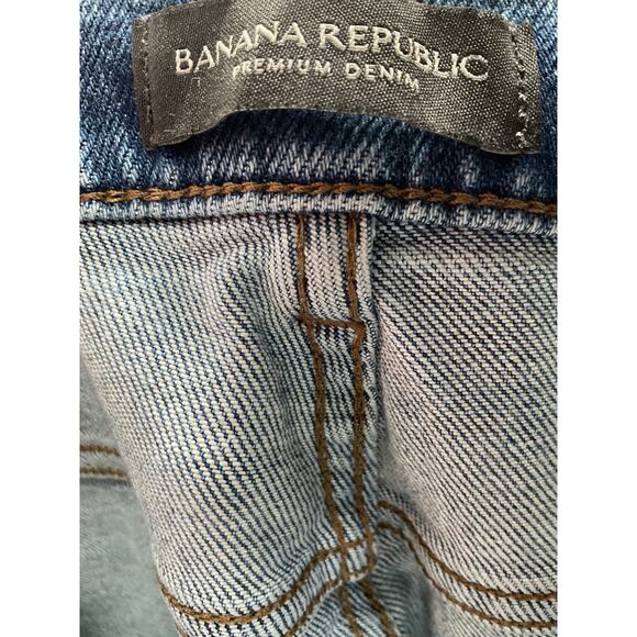 Banana Republic Blue Crop Jeans - Size 29 - Picture 3 of 4